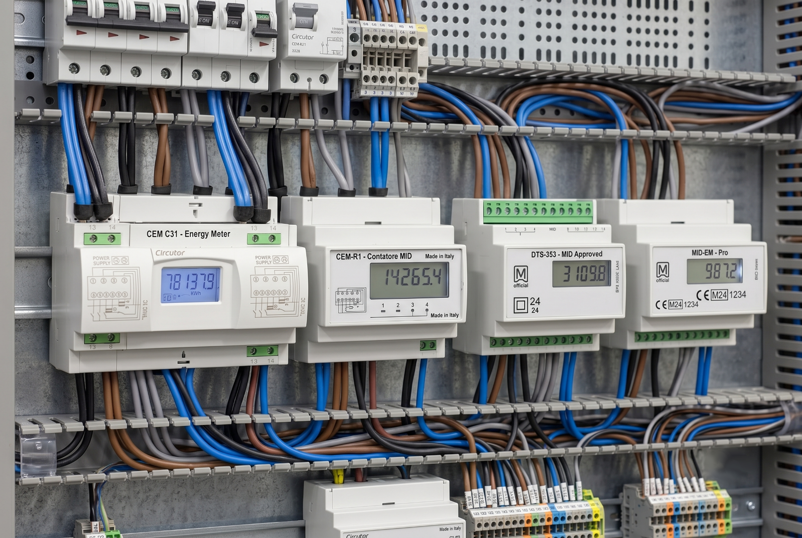 contatori MID in quadro elettrico